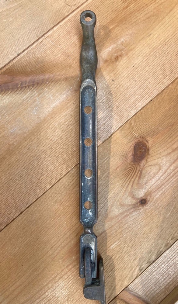 old Vintage Brass Window Lever Handle