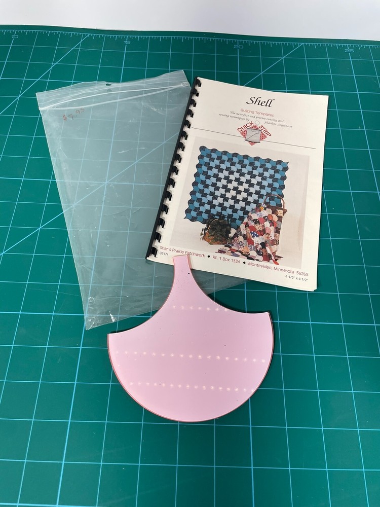Shell Quilting Template Quick Strip 5" Shell