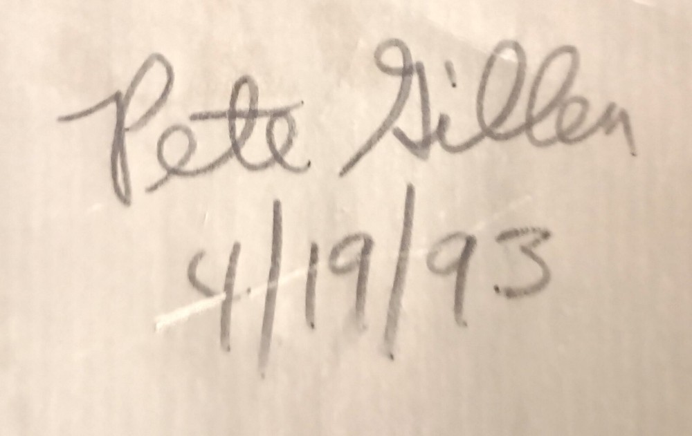 Pete Gillen Autograph