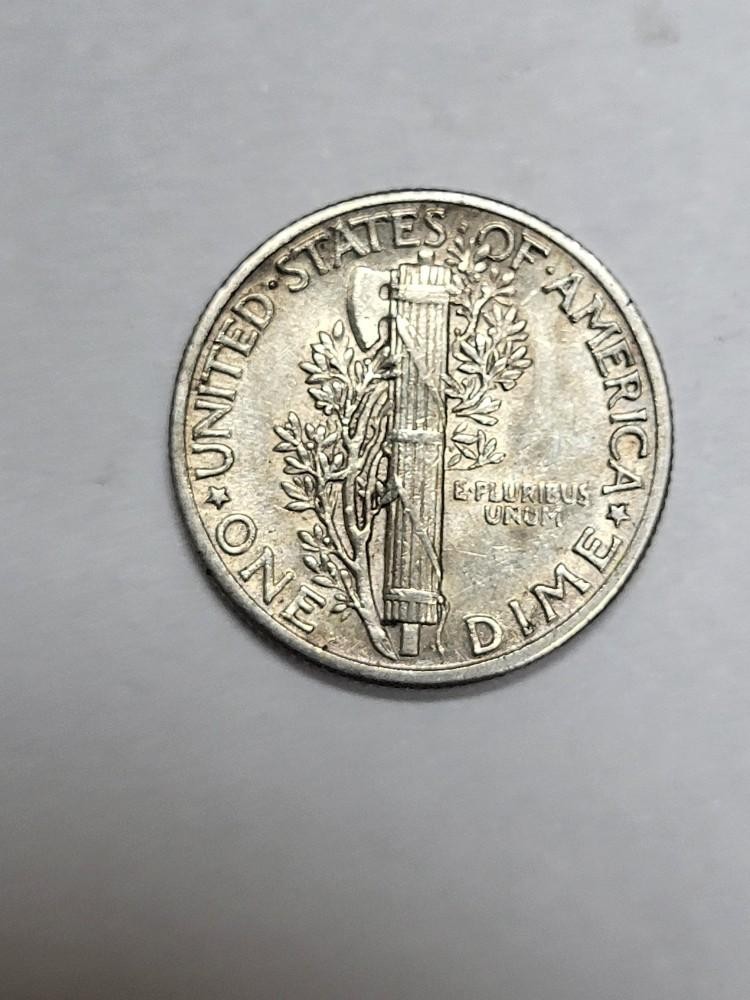 1944 Mercury Dime