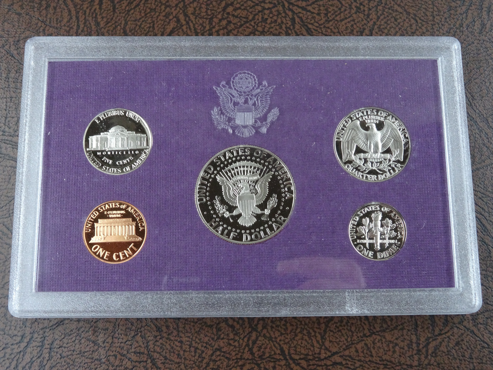 1992-S US Mint Proof Set 5 Coin Set OGP COA Original Government Packaging