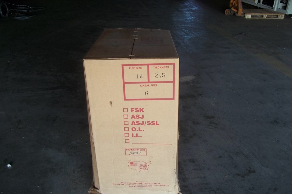 Delta-PF Pipe Insulation (Size-14) (Thickness-2.5) (FT-6) NEW