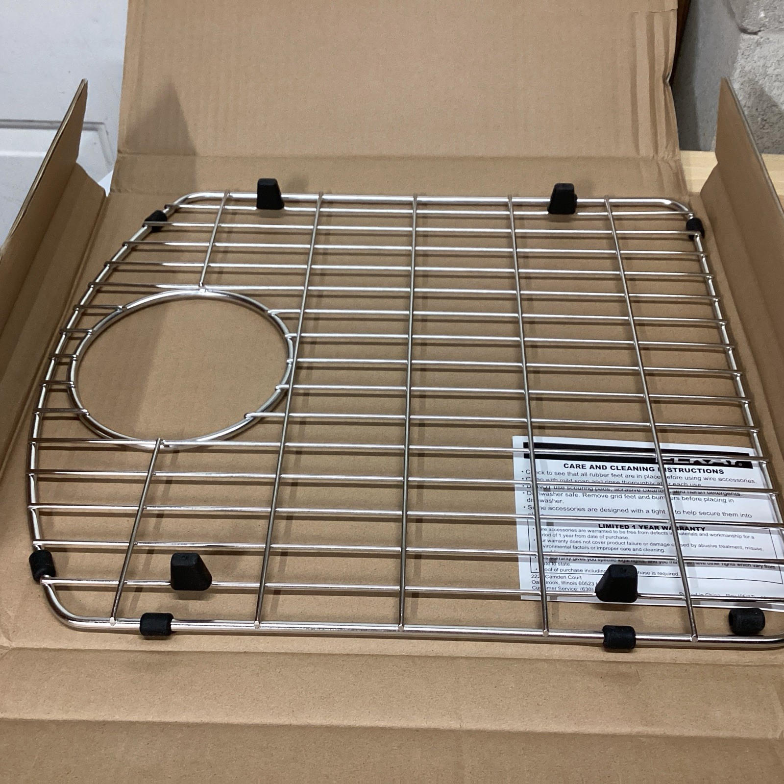 Elkay LKOBG1618SS Bottom Grid for Elkay Sinks - Stainless Steel