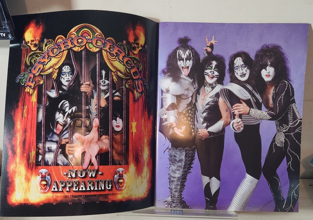 KISS 1998-1999 PSYCHO CIRCUS WORLD TOUR CONCERT PROGRAM