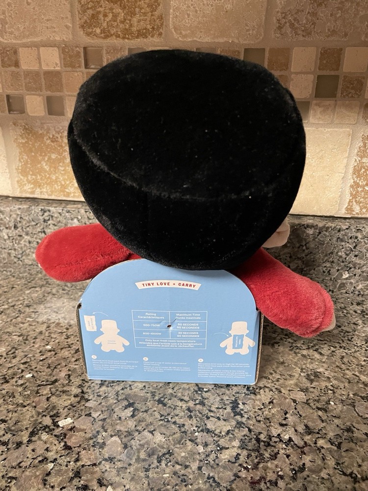 Plush Nutcracker Pillow With Removable Heat Pack. 12In Super Soft.