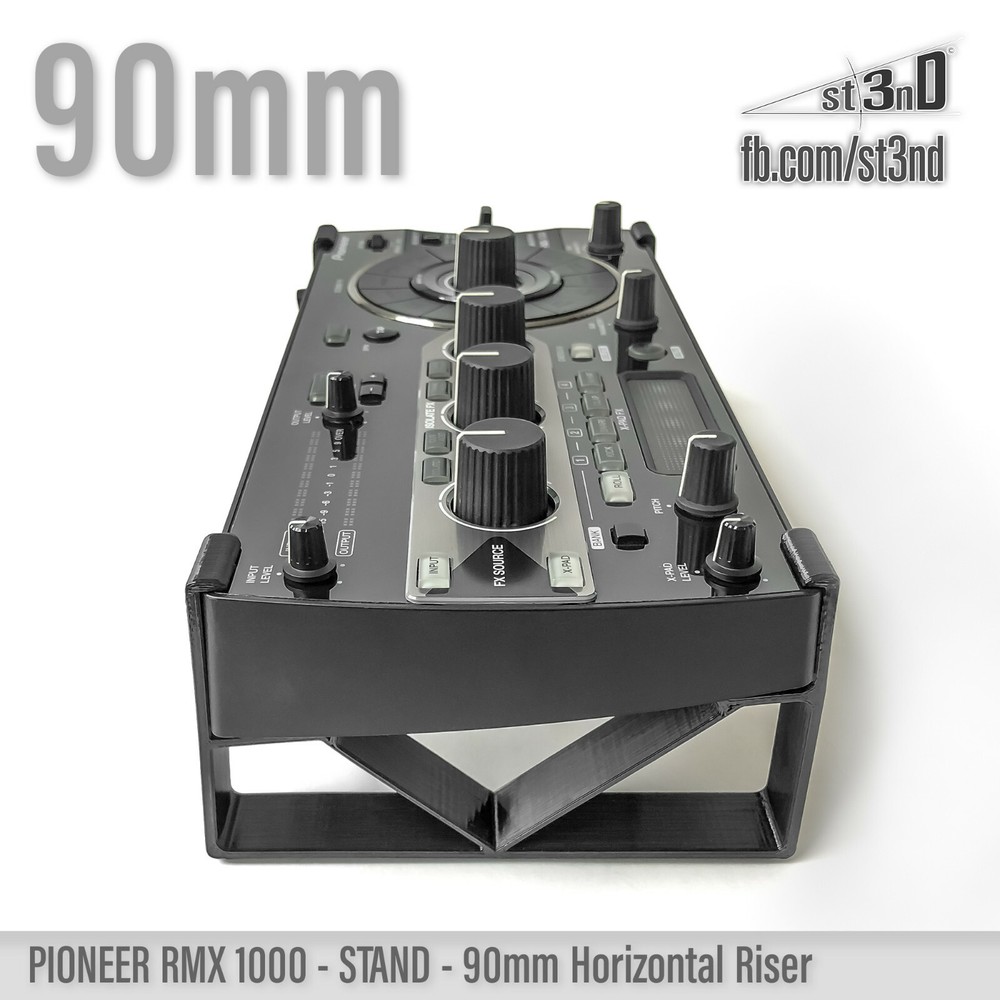 STAND for PIONEER RMX-1000 90mm Horizontal Riser - 3D printed