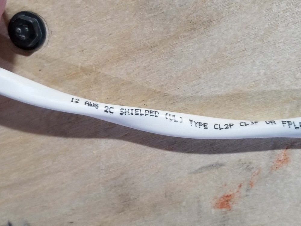 Advanced Digital 911202SD 12/2C Shielded Plenum Security/Control Cable CMP /50ft