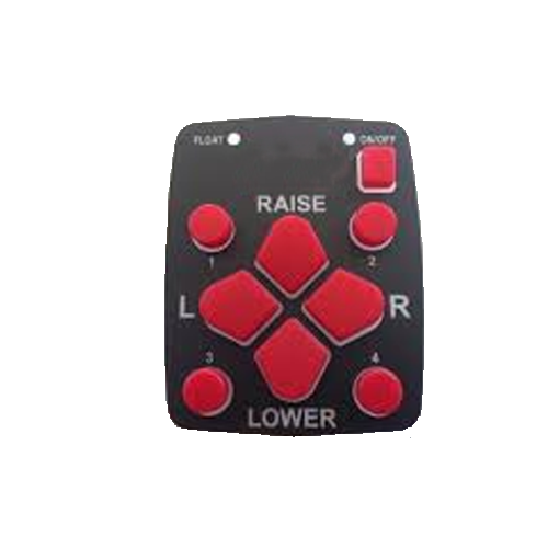 Western Plow Part # 96461 - 10-Pin 9 Button HandHeld Controller Keypad Assembly