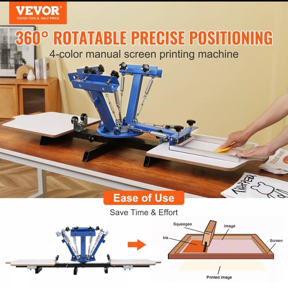 Silk Screen T Shirt Press Kit
