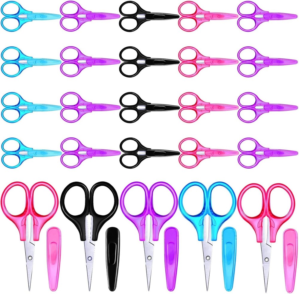 Small Craft Scissors 3.4" Tiny Travel All Purpose Scissors Stainless Steel Sharp