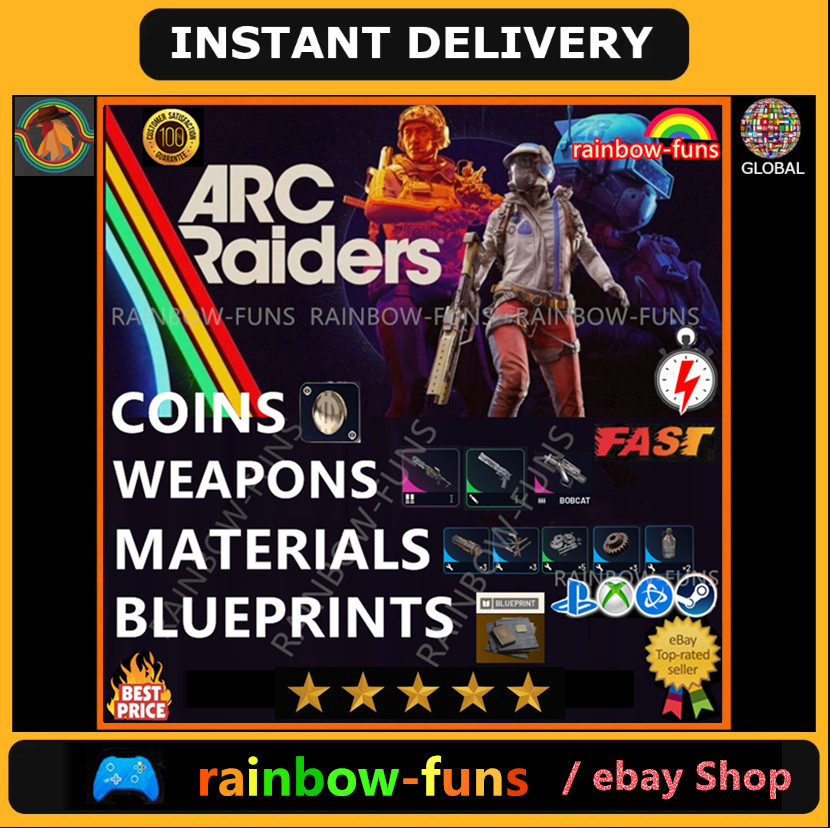 🔥ARC RAIDERS COINS BLUEPRINTS WEAPONS MATERIALS🔥Keys🔥Crafting Fast Delivery🚀