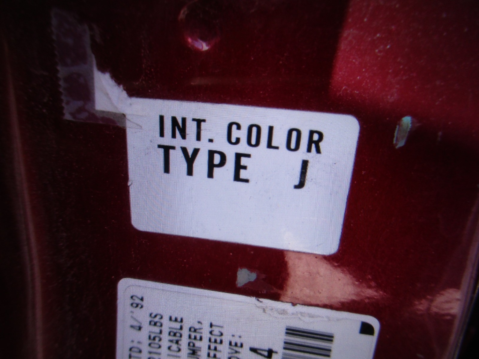 1991-1995 Acura Legend Glove Box Latch With Key OEM Dark Gray Very Clean Used