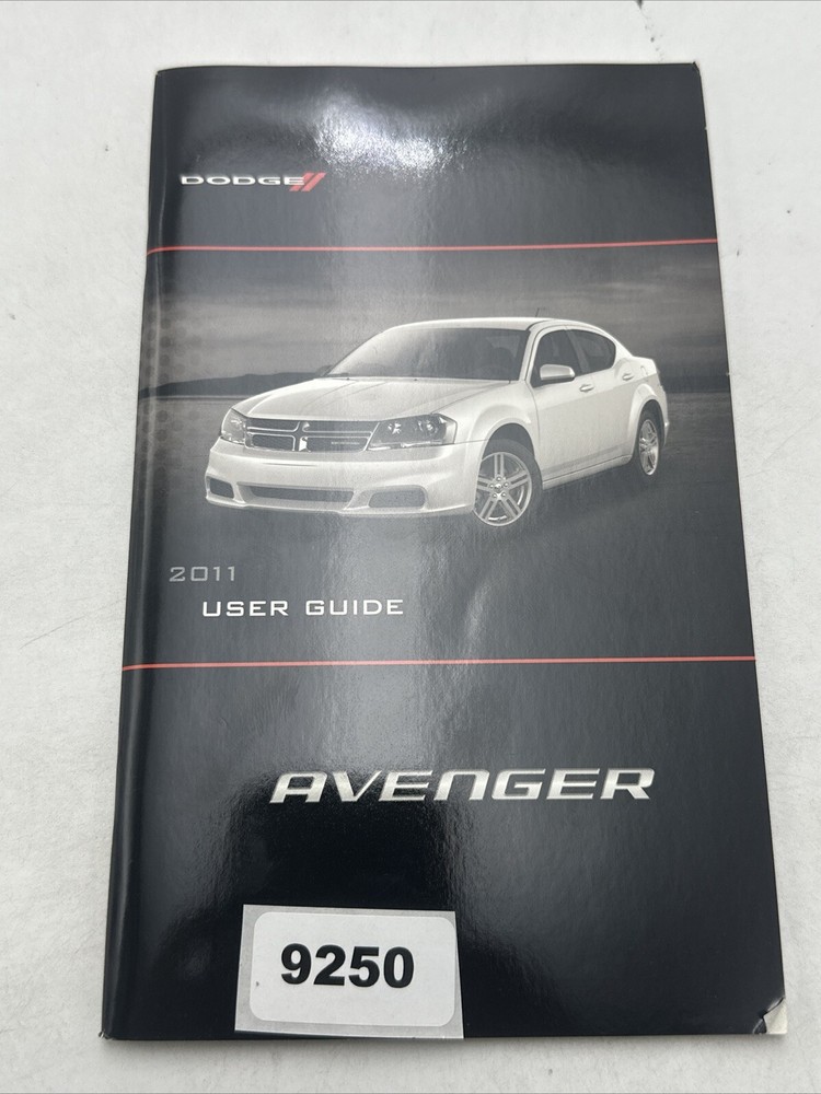 2011 Dodge Avenger User Guide OEM W/ Case