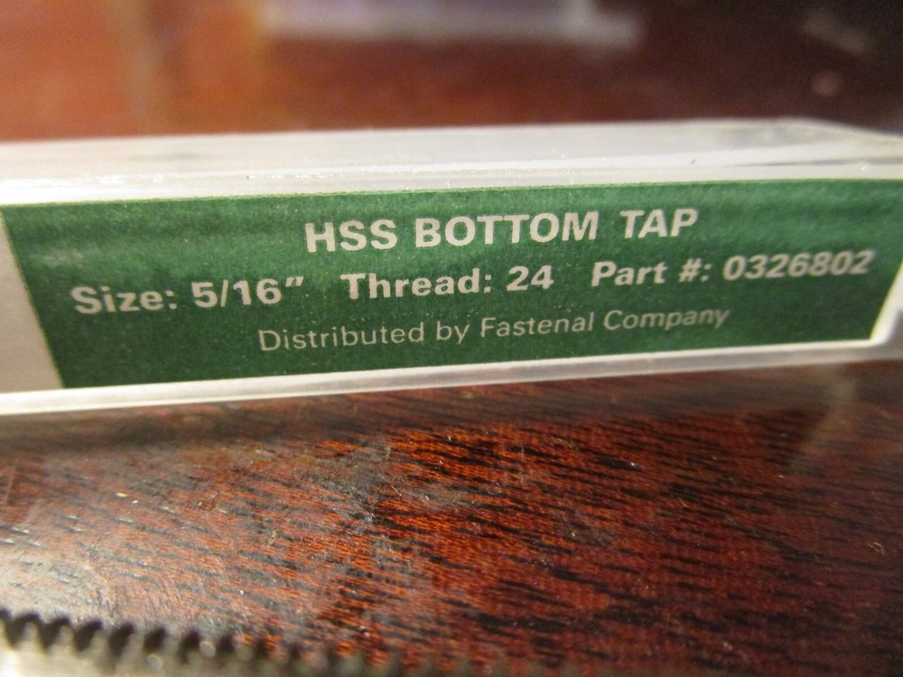 5/16"-24 HSS 4 Flute H3 Bottoming ORMADUS® Hand Tap