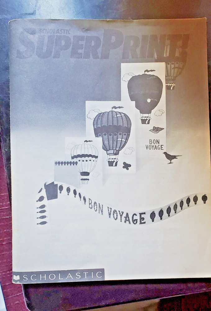 Super Print computer program Scholastic version 1988 all discs and manual