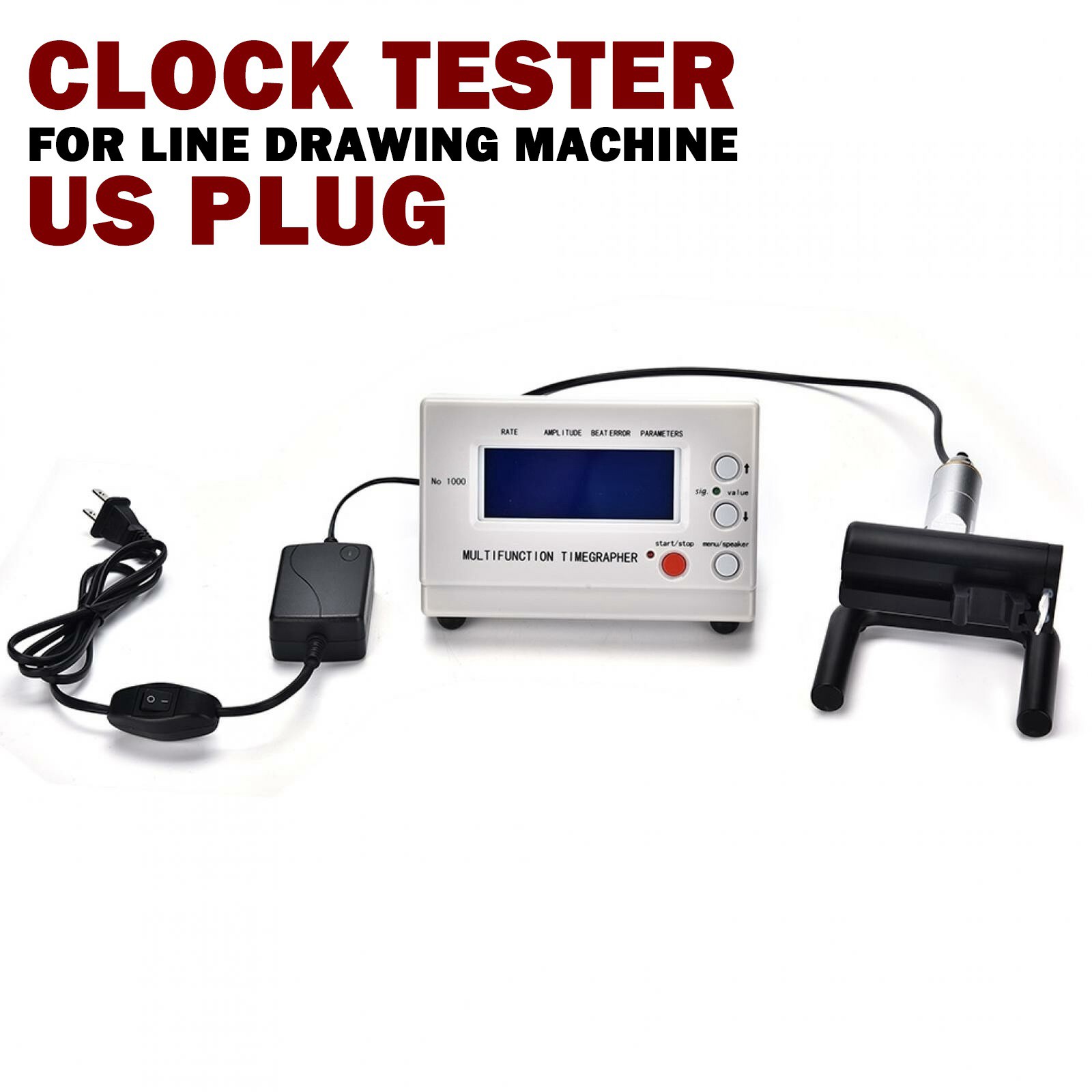 No.1000 Mechanical Watch Timing Tester Tool Timegrapher Multifunction MachinesT1