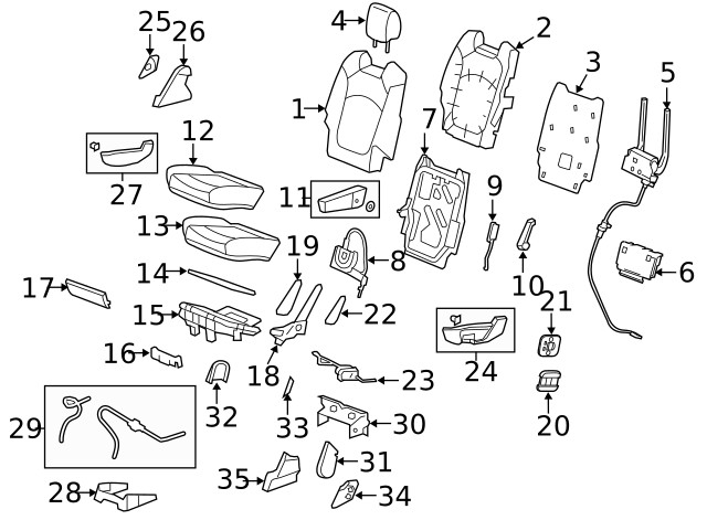 Genuine GM Upper Trim 25900237