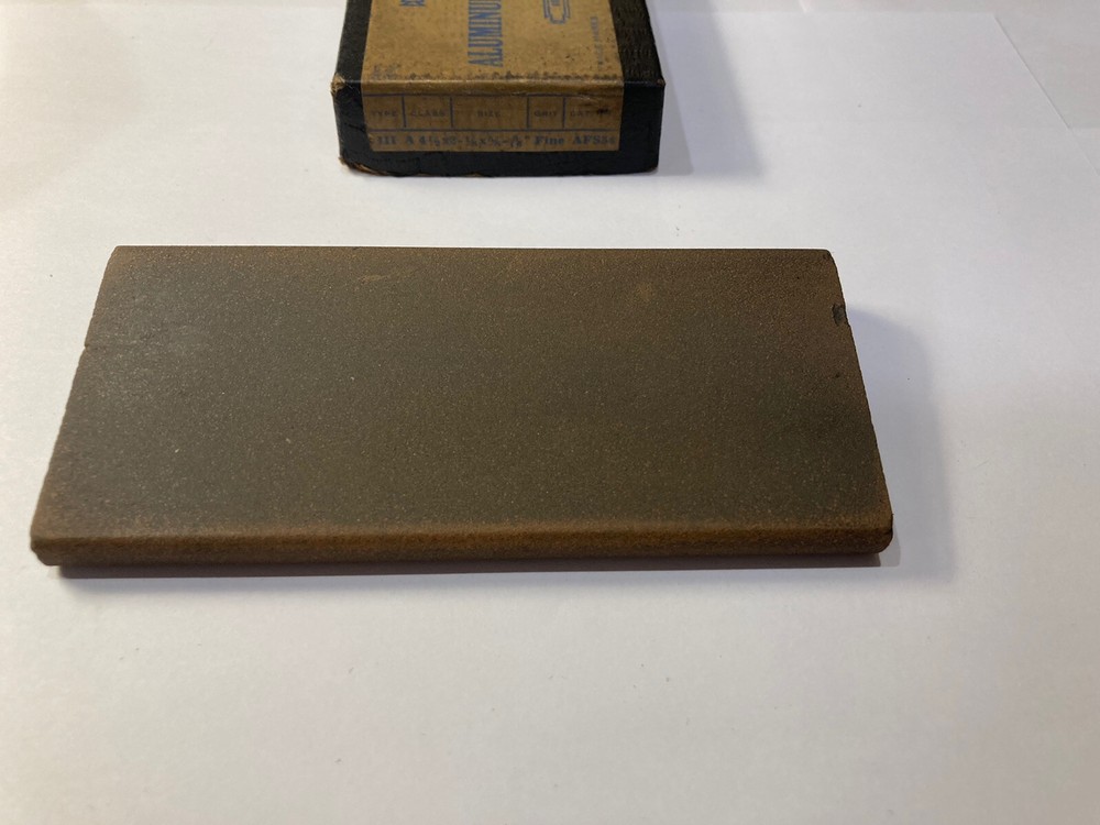 Norton Abrasives Aluminum Oxide Sharpening Stone Vitrified