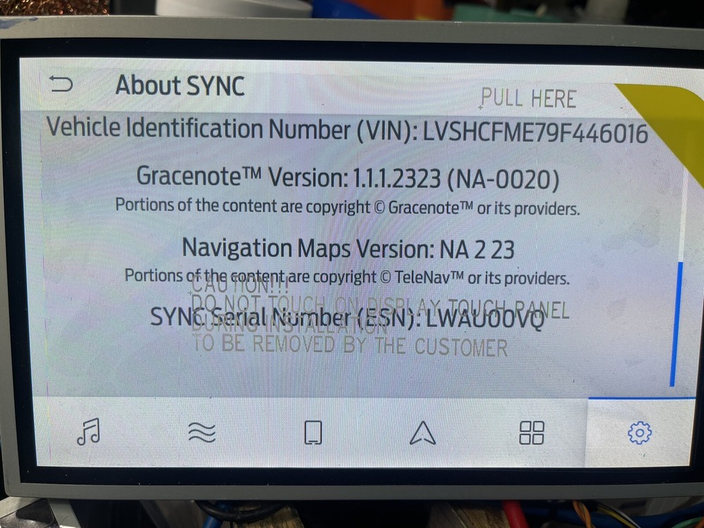 FORD LINCOLN SYNC 3 APIM 3.4 NAVIGATION MODULE VIN PROGRAMMED NAV GENUINE OEM