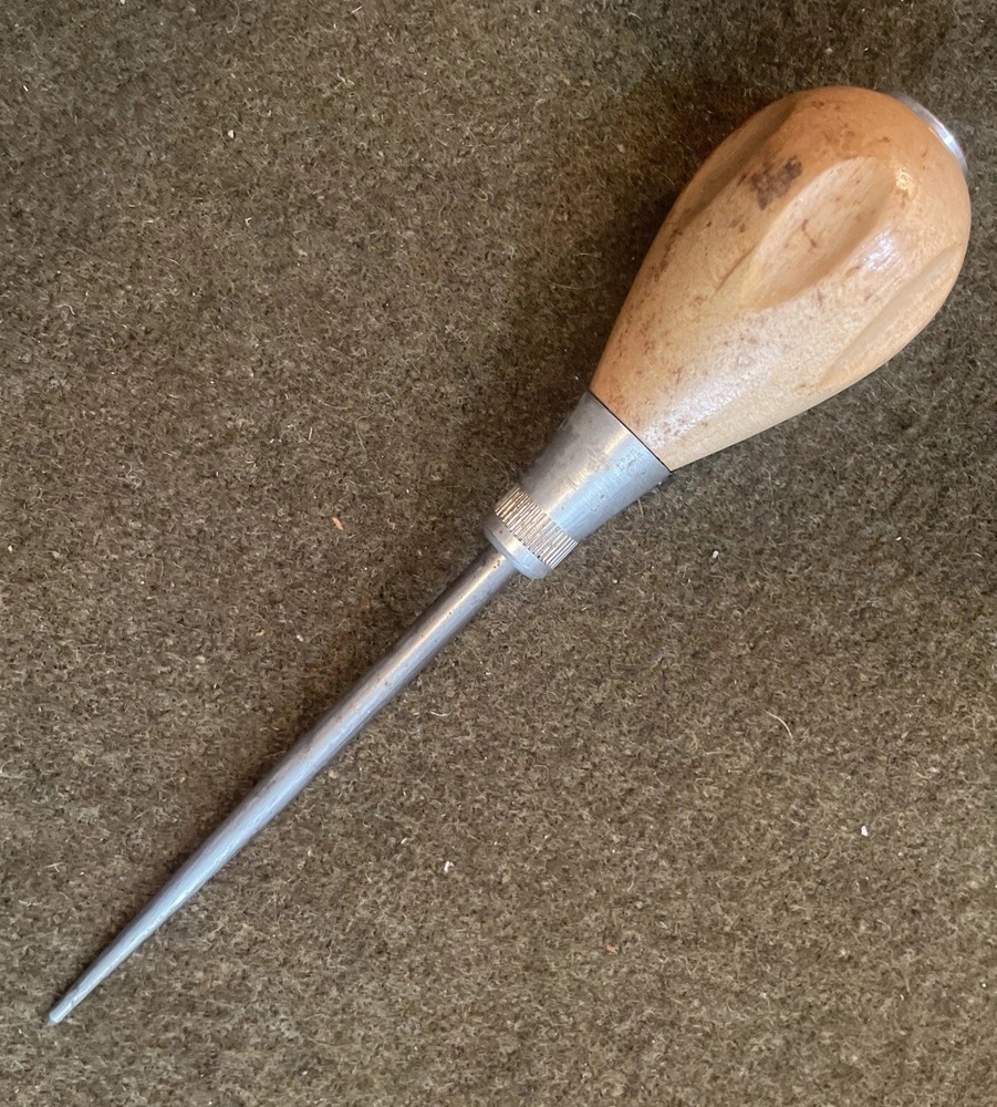 Vintage General Tools Scratch Awl USA Pass Through Shank 🇺🇸