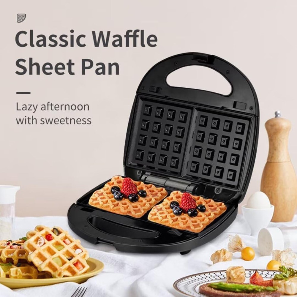 Waffle Maker,Donut,Hot Dog Machine Set,3-in-1 Multifunctional Breakfast Maker...