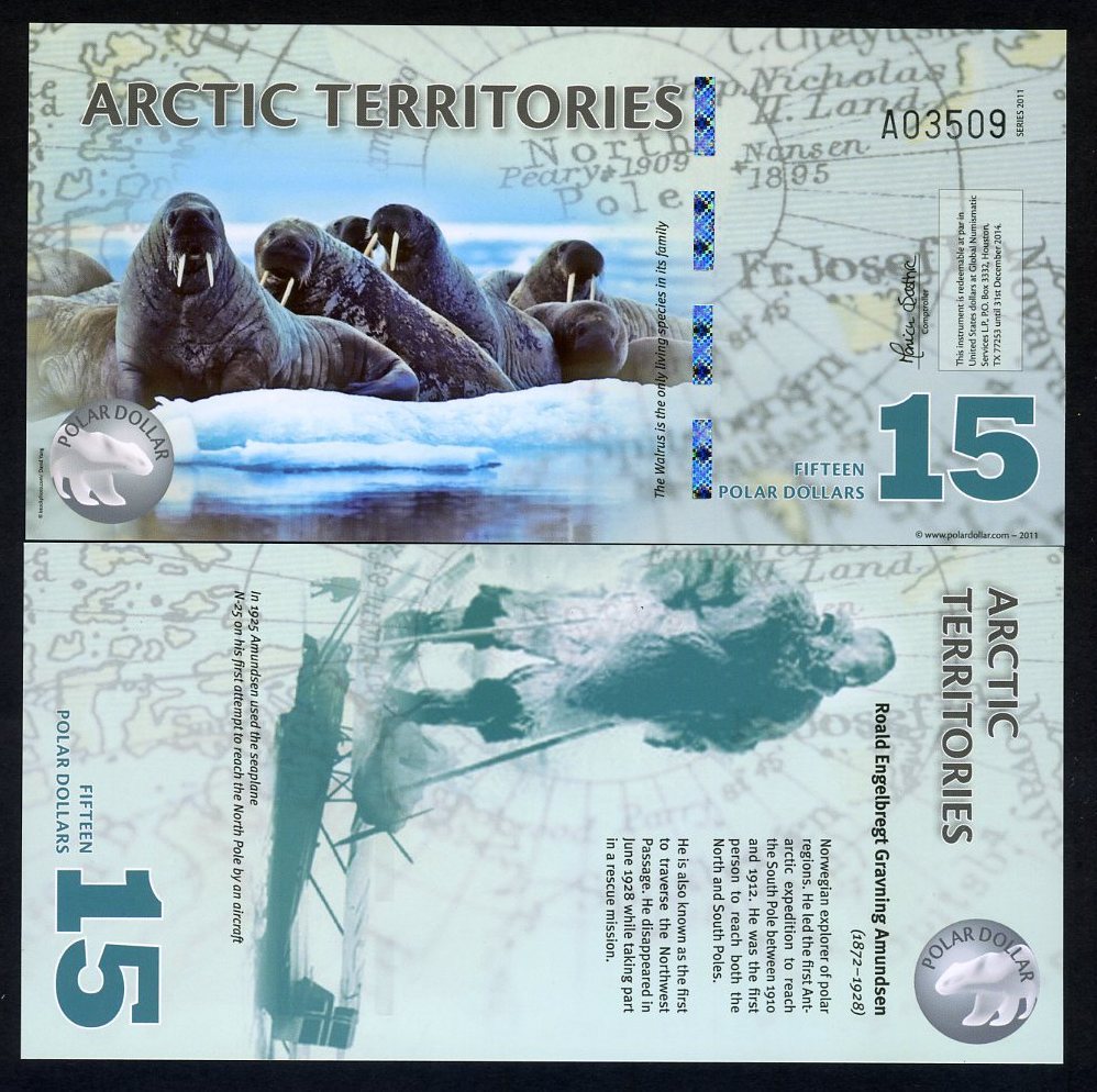 Arctic Territories, $15, 2011, Polymer, UNC Walrus