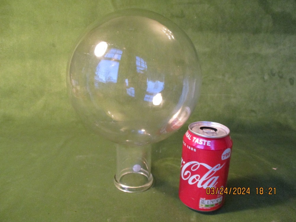 -3L BOLTHEAD FLASK, BY PYREX 1950'S LOGO