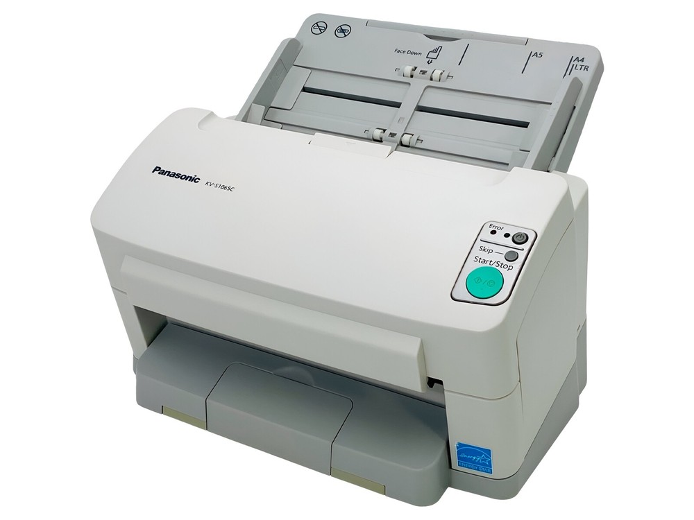 Panasonic KV-S1065C High Speed Sheetfed Document Scanner w/Adapter GRADE A!⚡️