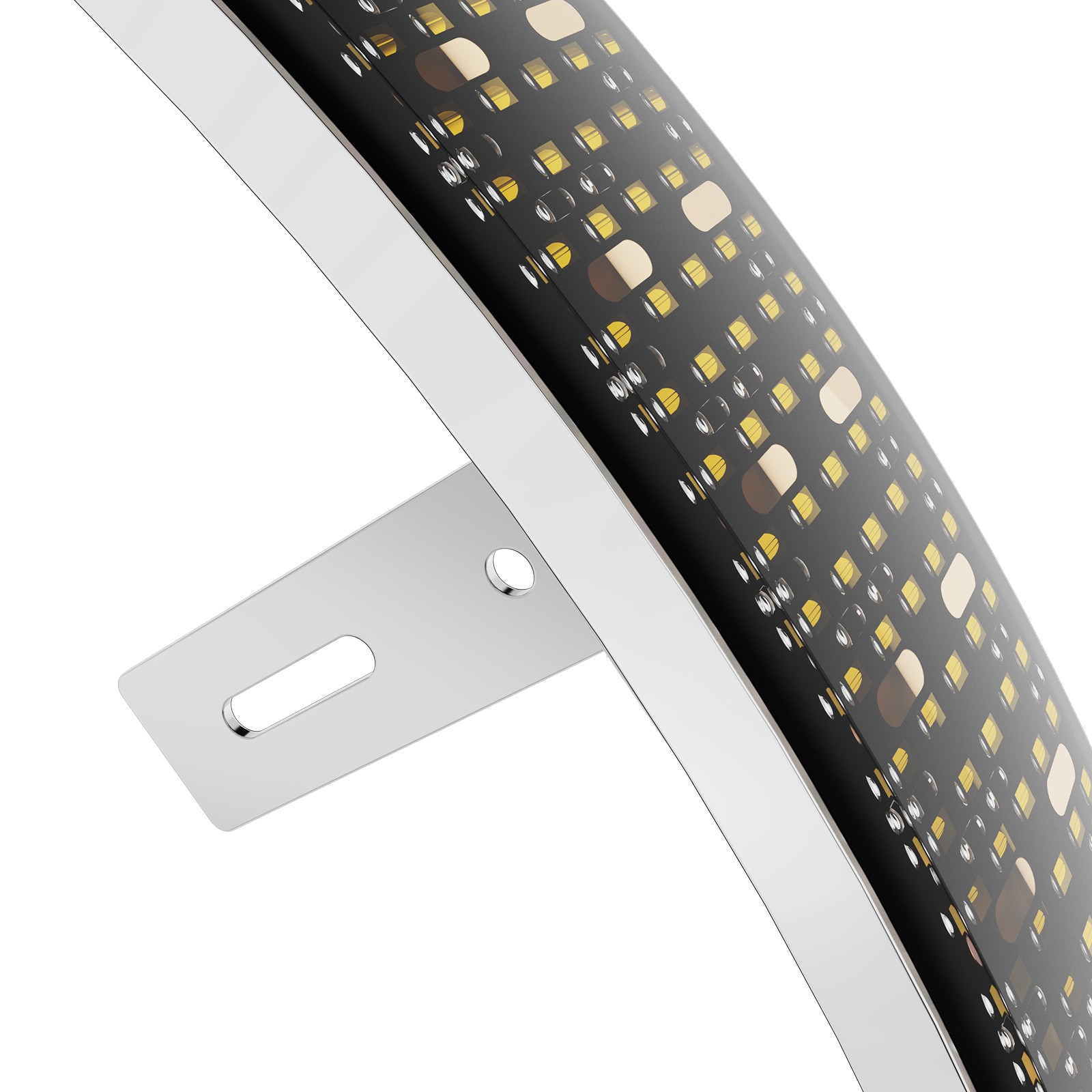 4Pcs 17" Inch 5-Row Pure White LED Wheel Lights Car Rim Lights Ultra-Bright