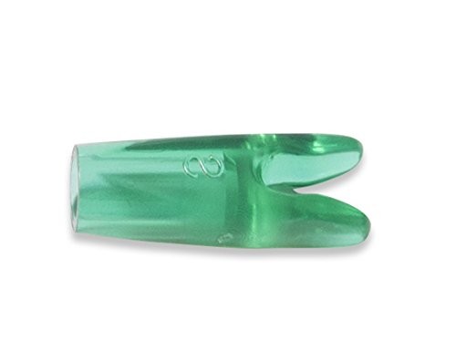 Soma Pin Nocks for 1418 Strand Strings, 12Pack, Green