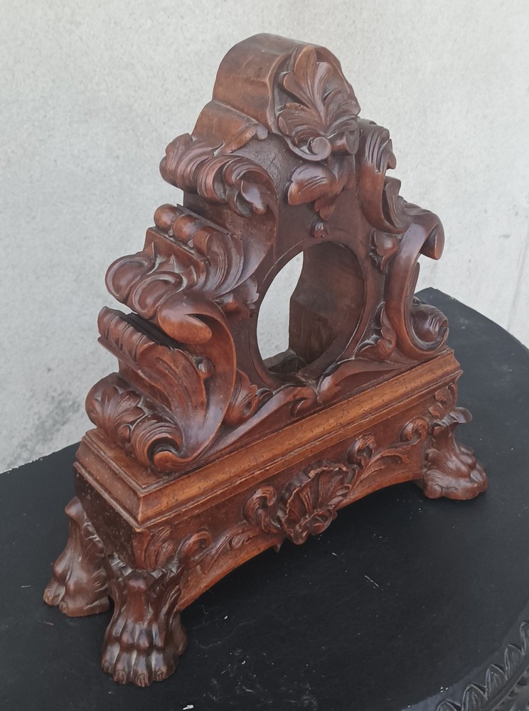 Walnut Clock Case 19th Century