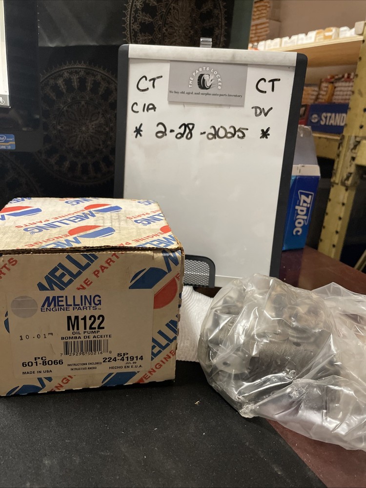 Engine Oil Pump-Stock Melling M122