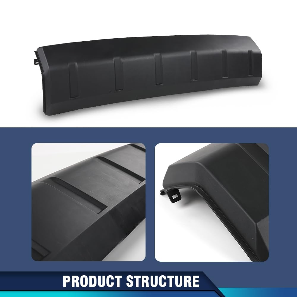 Front Bumper Lower Valance Panel for Tundra 2022-2023 Textured Black