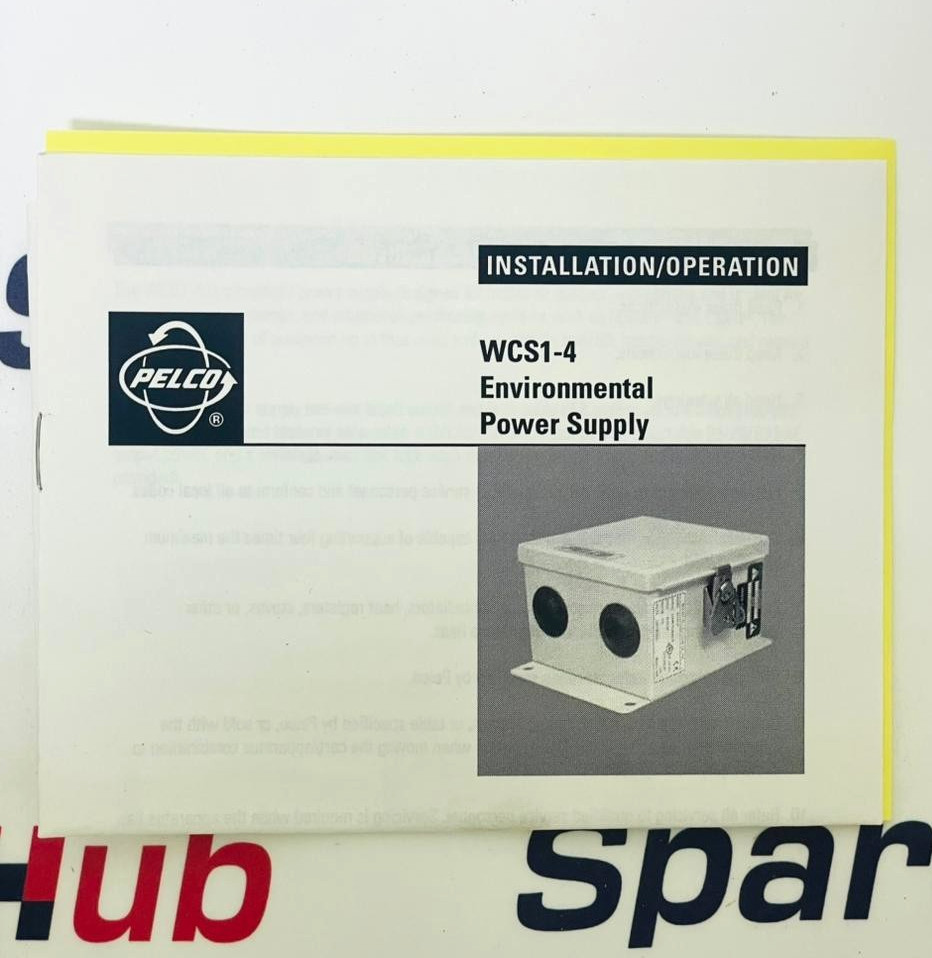 PELCO WCS1-4 Camera Power Supply