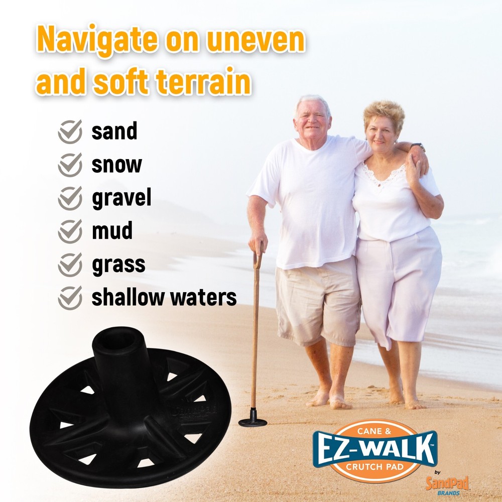 EZ-Walk All Terrain Stabilizer Cane Tip (Single Pack)