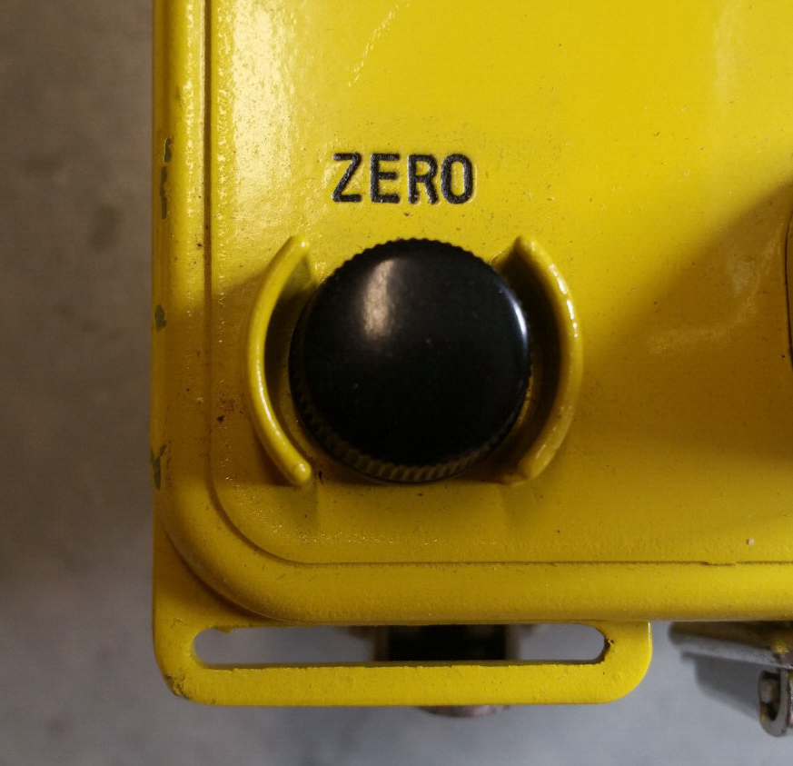 CDV-717 Radiation Detector Zero Selector Switch / Knob Replacement / Repair Part