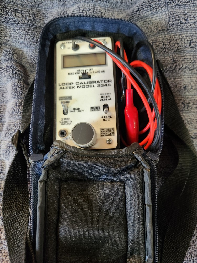 Altek 334A Loop Calibrator with Case