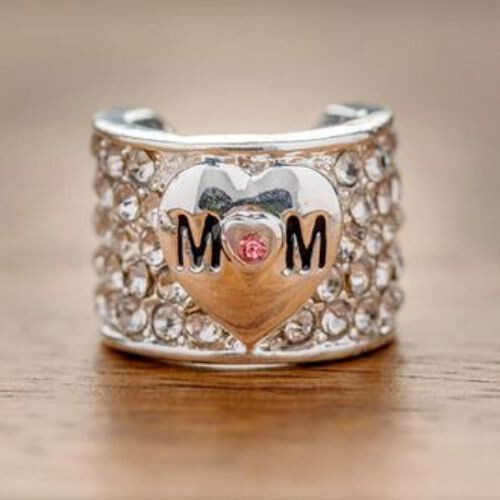 CharMED Stackable Personalize Stethoscope Bling Charm | Mom