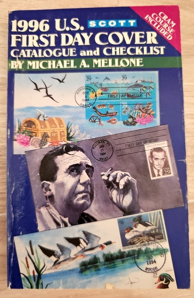 Vtg. 1996 SCOTT U.S. First Day Cover Catalogue & Checklist Book