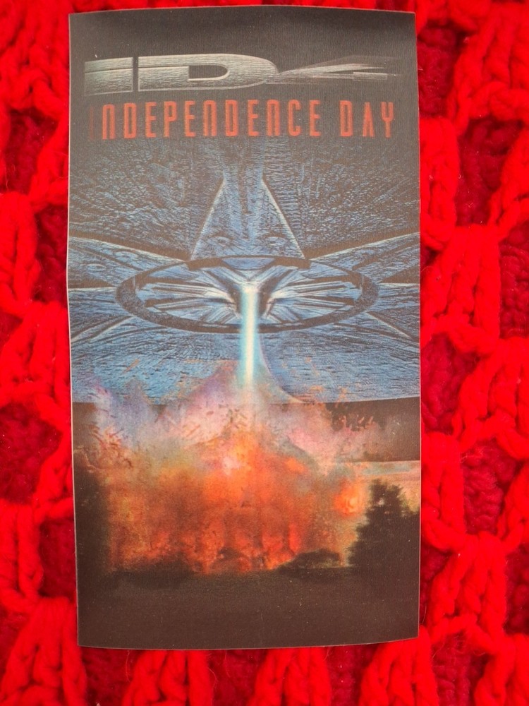 Independence Day For Lenticular Ticket