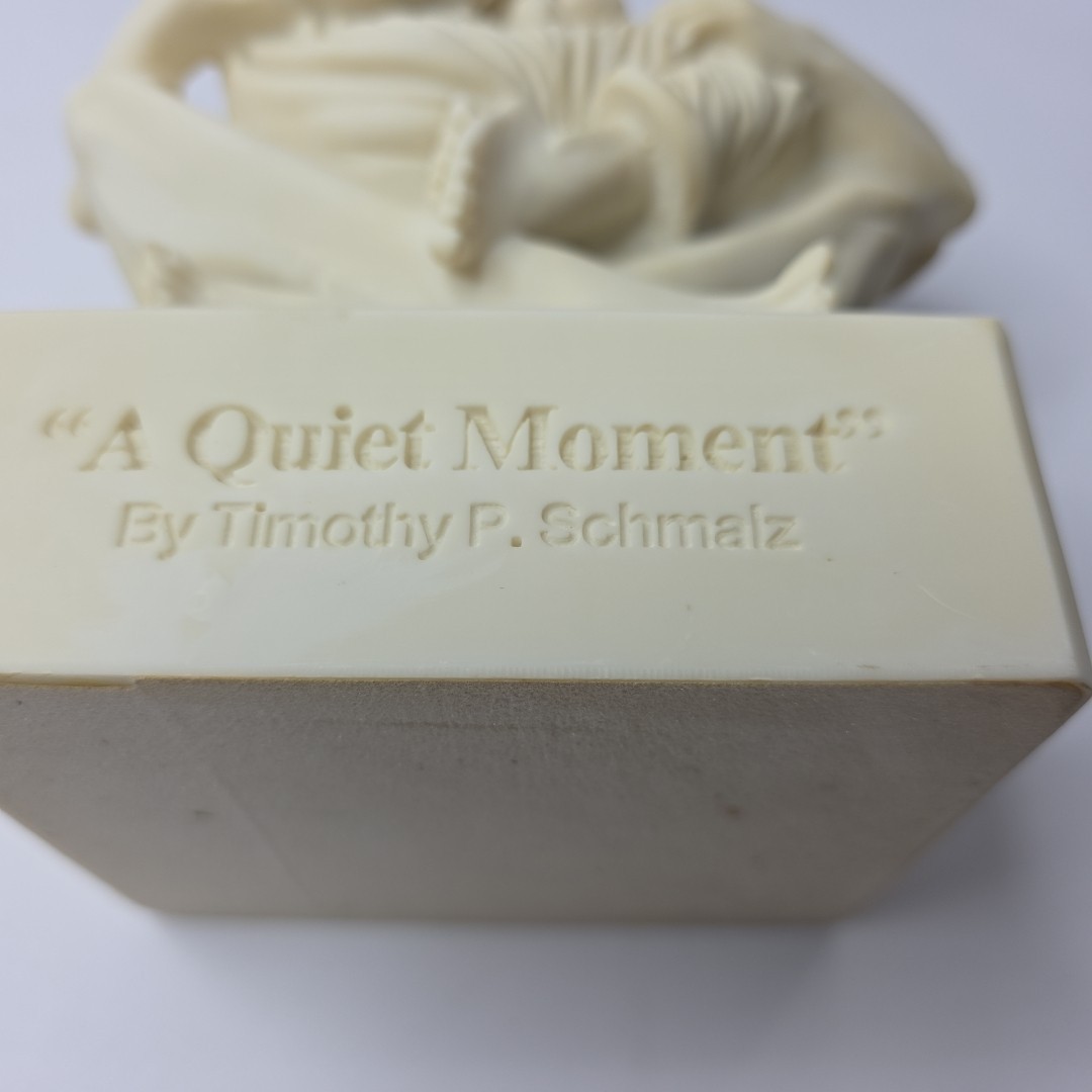 A Quiet Moment Holy Statue Nativity Figurine Jesus Mary By Joseph T. Schmalz 9"