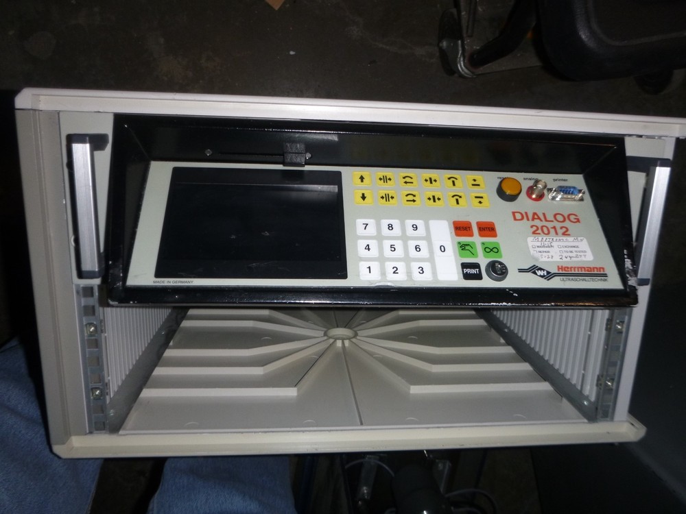 HERRMANN ULTRASONIC WELDER W/ CONTROLLER