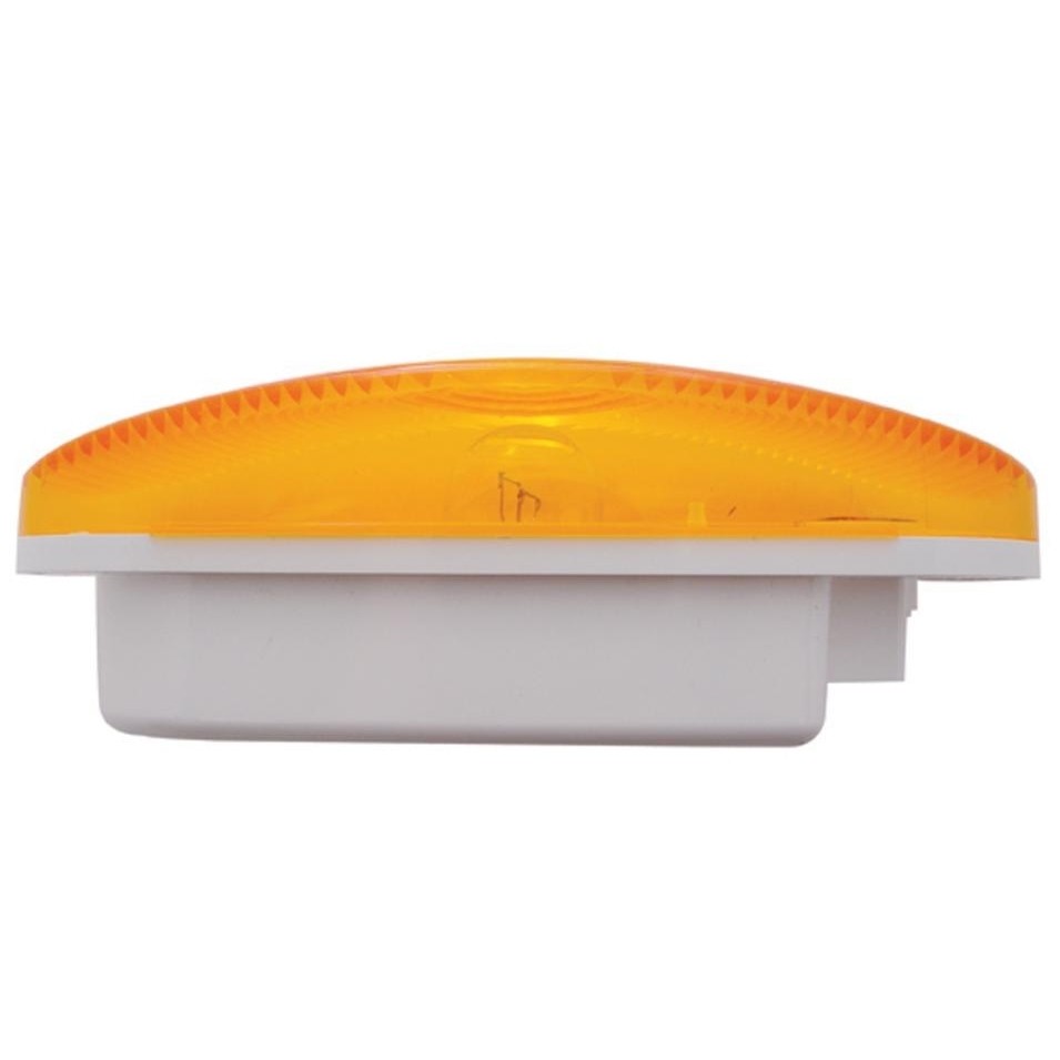 Oval Turn Signal Light - Amber Lens