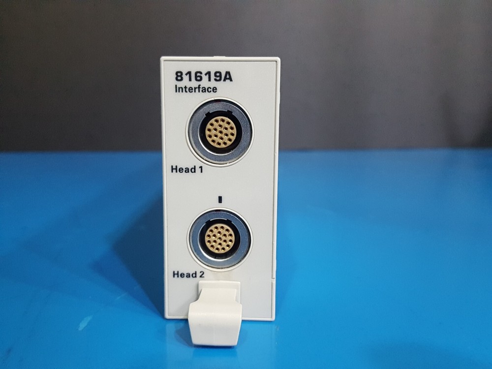 Agilent 81619A : Dual Optical Head Interface Module, AS-IS Not working (1852)
