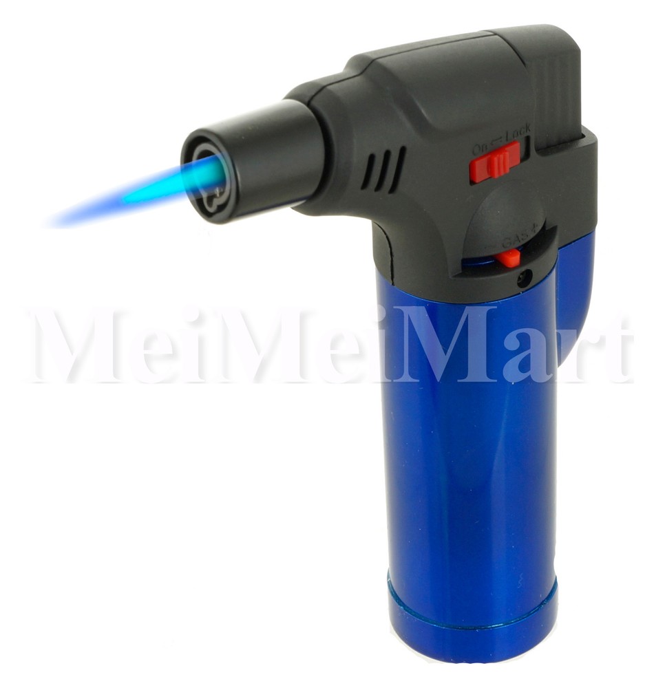 4Pack Jumbo 4" Jet Flame Torch Gun Lighter Refillable Lockable Windproof-G