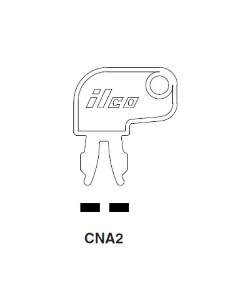 Caterpillar CNA2 Key Blank uncut (1 Pc)