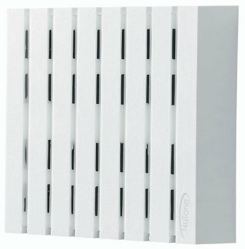 NuTone LA18WH Decorative Wired Two-Note Door Chime with Vertical Panels, White