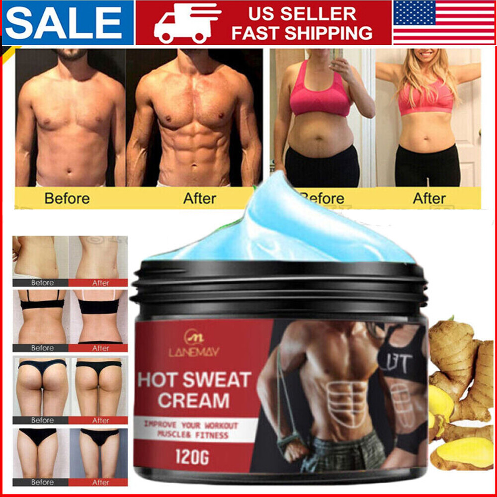 Hot Sweat Cream, Belly Fat Burning Cream Gel Weight Loss Cream Workout Enhancer