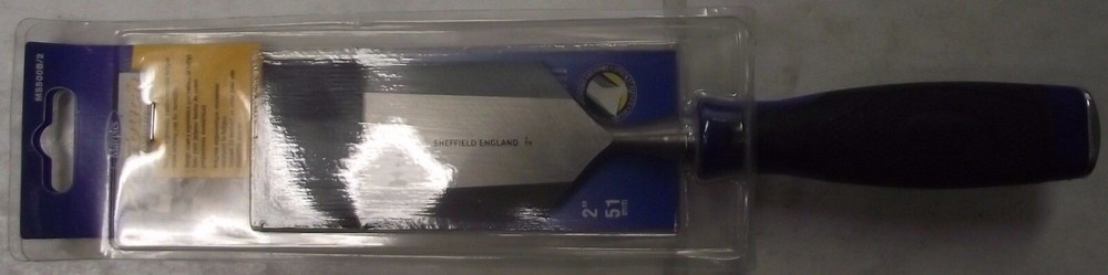 Irwin Marples Pro Touch 2" Chisel With Striking Cap England MS500B-2"