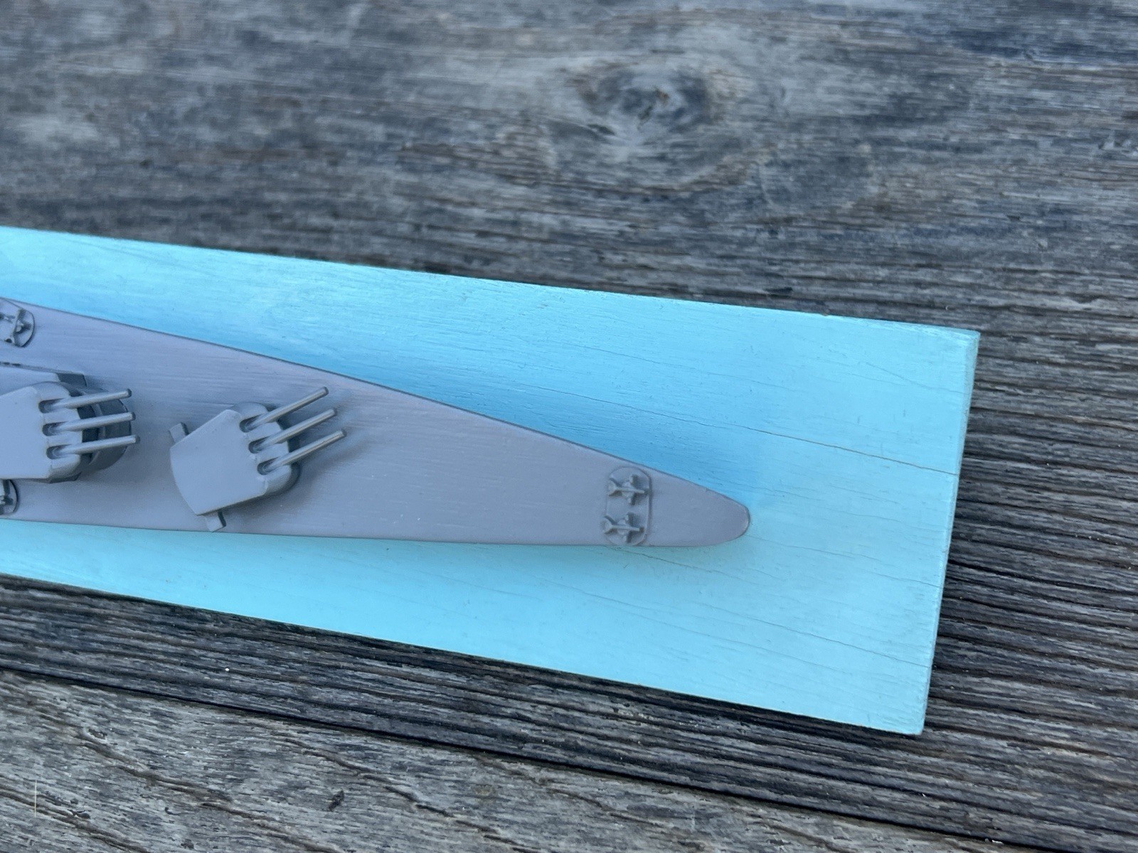 Vintage 1945 H.A. Framburg WW2 Recognition Model Fargo Class Cruiser U.S. CL